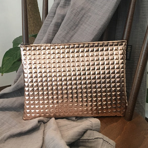 [Pouch] Metallic RoseGold /25%Sale/