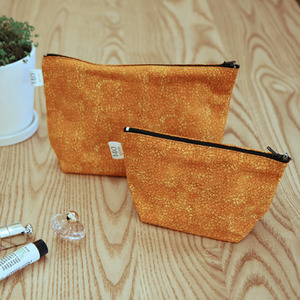 [Pouch] reopard yellow /20%SALE/